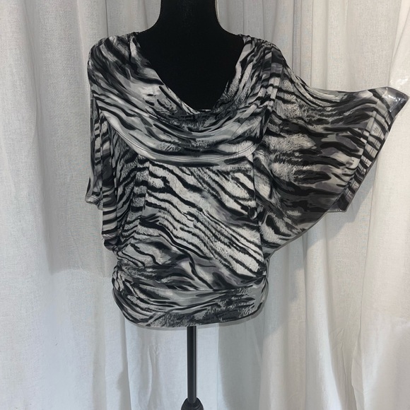 Isabella Rodriguez Cowl Neck, Dolman Sleeve Blouse - Picture 5 of 6